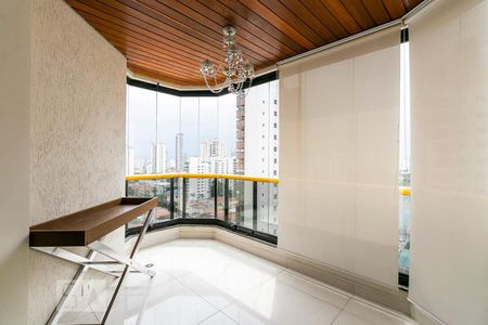 Varanda da Sala de apartamento à venda com 3 quartos, 150m² em Jardim Anália Franco, São Paulo