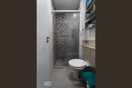 Banheiro de apartamento à venda com 1 quarto, 35m² em Jardim Ibitirama, São Paulo