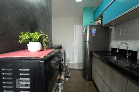 Cozinha de apartamento à venda com 1 quarto, 35m² em Jardim Ibitirama, São Paulo