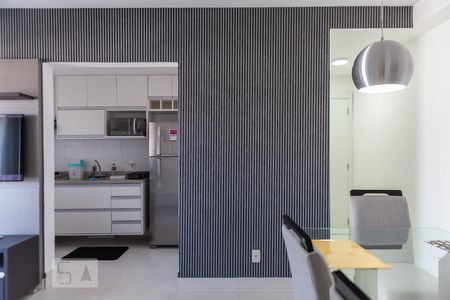 Sala de apartamento para alugar com 1 quarto, 47m² em Boqueirão, Santos