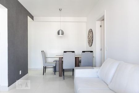 Sala de apartamento para alugar com 1 quarto, 47m² em Boqueirão, Santos