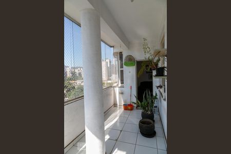 Varanda da Sala de apartamento à venda com 3 quartos, 90m² em Lourdes, Belo Horizonte