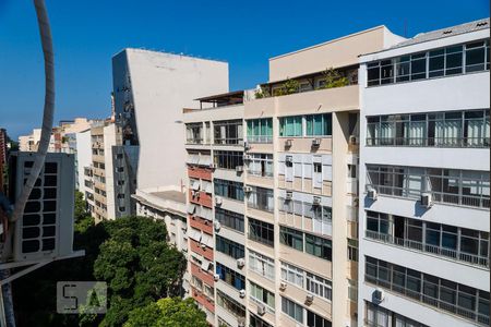 Vista da Sala de apartamento à venda com 2 quartos, 53m² em Copacabana, Rio de Janeiro