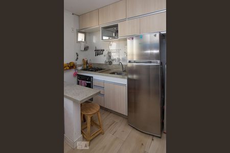 Cozinha - Armários de kitnet/studio à venda com 1 quarto, 30m² em Campos Elíseos, São Paulo