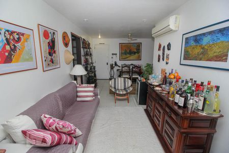 Sala de Estar de apartamento para alugar com 2 quartos, 95m² em Botafogo, Rio de Janeiro