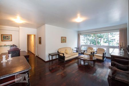 Sala de apartamento à venda com 4 quartos, 129m² em Leblon, Rio de Janeiro