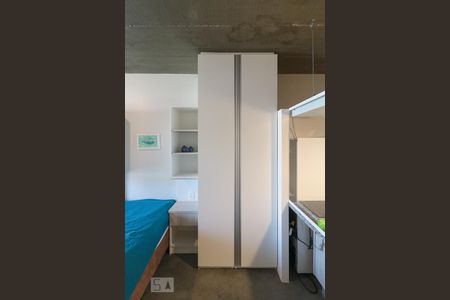 Quarto - Armários de kitnet/studio para alugar com 1 quarto, 30m² em Vila Indiana, São Paulo