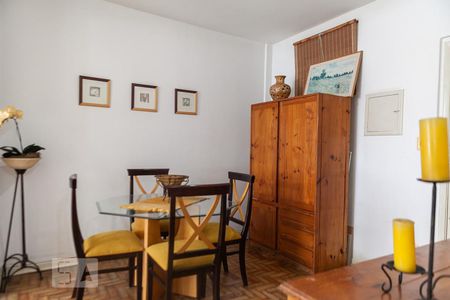 Sala de apartamento para alugar com 1 quarto, 66m² em José Menino, Santos