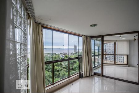 Sala de apartamento à venda com 3 quartos, 207m² em Cristal, Porto Alegre