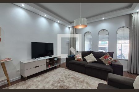 Sala de casa à venda com 3 quartos, 193m² em Jardim Stella, Santo André