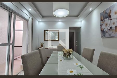 Sala de jantar de casa à venda com 3 quartos, 193m² em Jardim Stella, Santo André