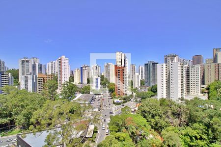 Vista da Sala de apartamento à venda com 3 quartos, 127m² em Vila Andrade, São Paulo
