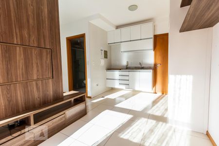 Sala - Cozinha de kitnet/studio para alugar com 1 quarto, 30m² em Sul (águas Claras), Brasília