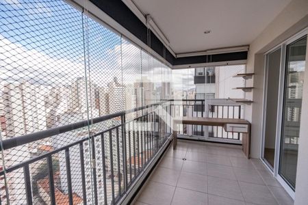 Varanda gourmet de apartamento para alugar com 1 quarto, 36m² em Campos Elíseos, São Paulo