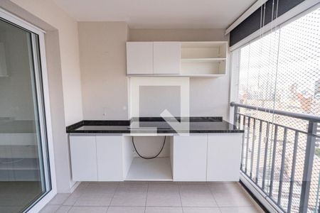 Varanda gourmetVaranda gourmet de apartamento para alugar com 1 quarto, 36m² em Campos Elíseos, São Paulo