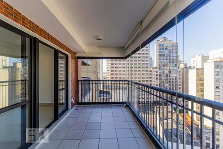 Varanda de apartamento à venda com 1 quarto, 48m² em Centro, São Paulo