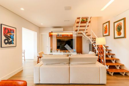 Sala de apartamento à venda com 2 quartos, 108m² em Cidade Monções, São Paulo