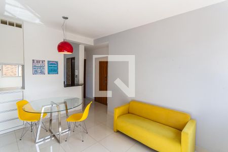 Sala de apartamento para alugar com 2 quartos, 62m² em Serra, Belo Horizonte