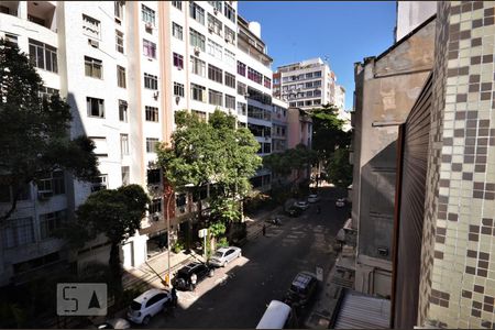 Vista da Sala de apartamento para alugar com 1 quarto, 50m² em Copacabana, Rio de Janeiro