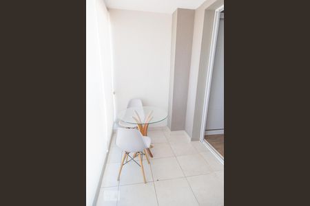 Varanda  de kitnet/studio para alugar com 1 quarto, 35m² em Vila Gomes Cardim, São Paulo