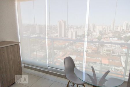 Varanda  de kitnet/studio para alugar com 1 quarto, 35m² em Vila Gomes Cardim, São Paulo