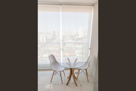 Varanda  de kitnet/studio para alugar com 1 quarto, 35m² em Vila Gomes Cardim, São Paulo