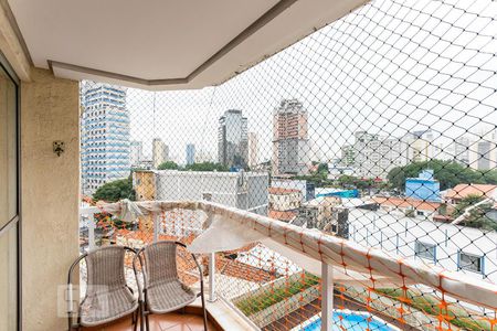 Varanda da Sala de apartamento para alugar com 3 quartos, 78m² em Perdizes, São Paulo