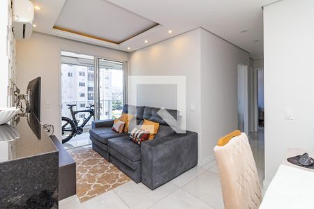 Sala de apartamento à venda com 2 quartos, 55m² em Vila Anastácio, São Paulo