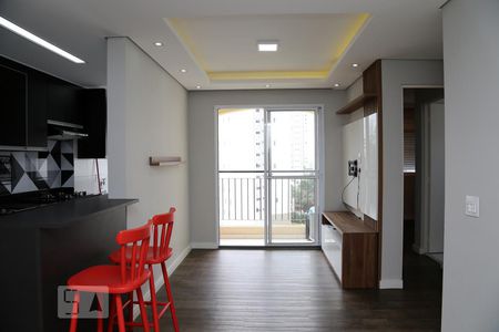 Sala/Cozinha de apartamento para alugar com 2 quartos, 55m² em Vila Andrade, São Paulo