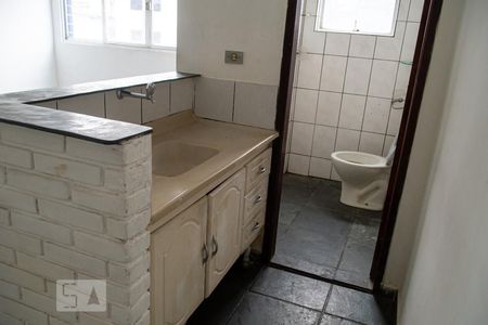 Cozinha de kitnet/studio para alugar com 1 quarto, 25m² em Jardim Japão, São Paulo