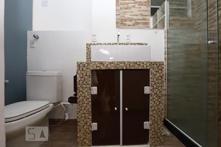 Banheiro de apartamento à venda com 1 quarto, 49m² em São Cristóvão, Rio de Janeiro