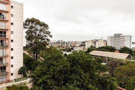 Vista da sala de apartamento à venda com 2 quartos, 55m² em Vila Robertina, São Paulo