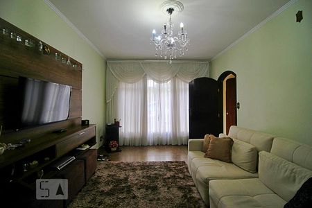 Sala de casa à venda com 4 quartos, 237m² em Vila Humaitá, Santo André