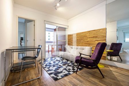 Sala de apartamento para alugar com 1 quarto, 66m² em Jardim Paulista, São Paulo