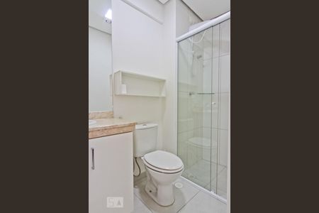 Banheiro da Suíte de kitnet/studio para alugar com 1 quarto, 56m² em Santana, São Paulo