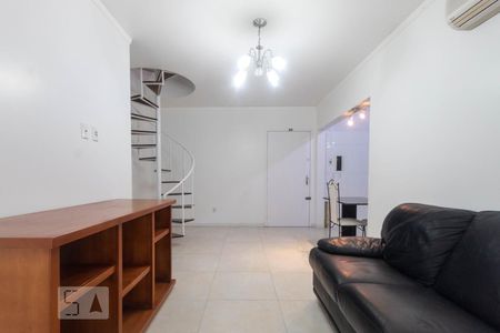 Sala de Estar de apartamento à venda com 3 quartos, 109m² em Santana, Porto Alegre