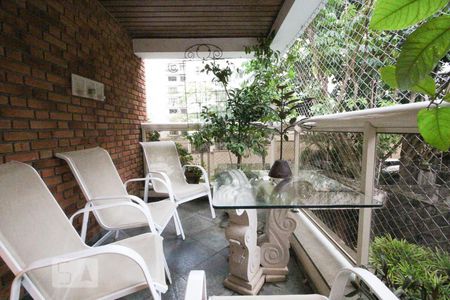 Varanda da Sala de apartamento à venda com 3 quartos, 210m² em Jardim Ampliação, São Paulo