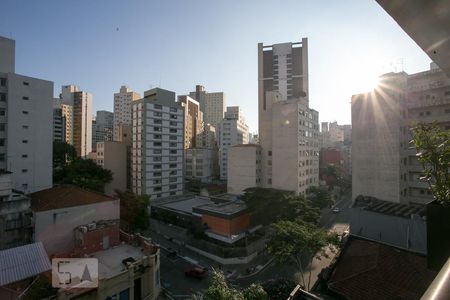 Vista de kitnet/studio para alugar com 1 quarto, 33m² em Vila Buarque, São Paulo