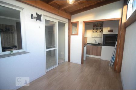 Varanda de casa de condomínio para alugar com 2 quartos, 100m² em Marechal Rondon, Canoas