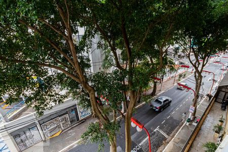 Vista de kitnet/studio para alugar com 1 quarto, 26m² em Liberdade, São Paulo