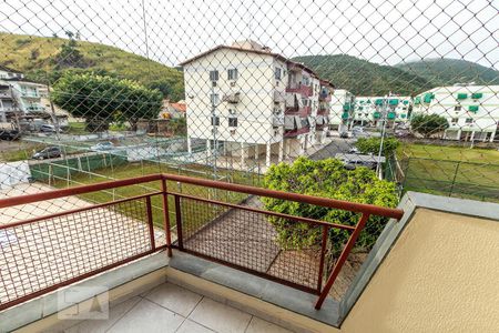 Varanda da Sala de apartamento para alugar com 2 quartos, 60m² em Jardim Sulacap, Rio de Janeiro