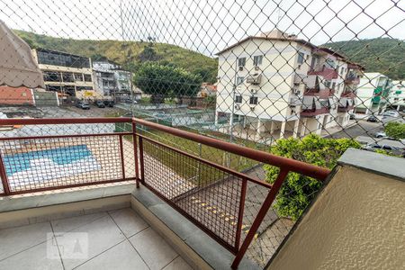 Varanda da Sala de apartamento para alugar com 2 quartos, 60m² em Jardim Sulacap, Rio de Janeiro