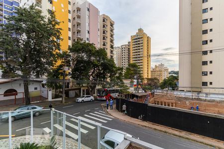 Vista da varanda de kitnet/studio para alugar com 1 quarto, 52m² em Cambuí, Campinas