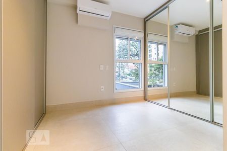 Quarto da suíte de kitnet/studio para alugar com 1 quarto, 52m² em Cambuí, Campinas