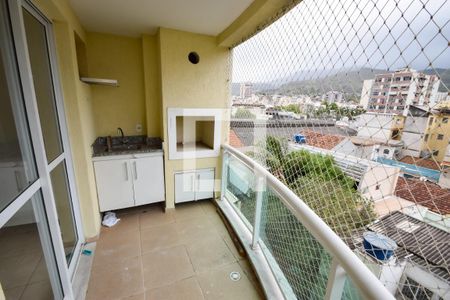 Varanda gourmet de apartamento para alugar com 2 quartos, 80m² em Engenho de Dentro, Rio de Janeiro