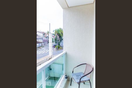 Varanda da Sala de apartamento à venda com 3 quartos, 136m² em Parque Oratório, Santo André