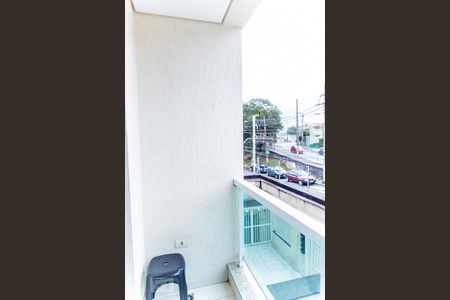 Varanda da Sala de apartamento à venda com 3 quartos, 136m² em Parque Oratório, Santo André