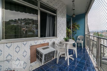 Varanda da Sala de apartamento à venda com 2 quartos, 64m² em Bonsucesso, Rio de Janeiro