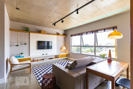 Sala de kitnet/studio para alugar com 1 quarto, 70m² em Cambuí, Campinas