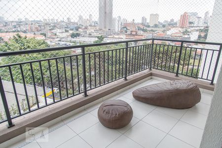 Varanda da Sala de apartamento à venda com 2 quartos, 61m² em Vila Matilde, São Paulo